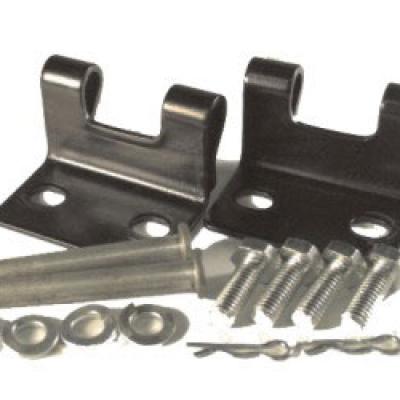 Set charnière de fixation de la selle