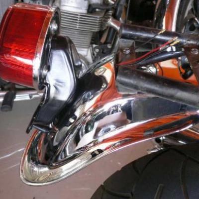 Garde-boue arrière avec feux style Z1 pour Zephyr