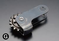 Poulie du tendeur de chaîne pour Z