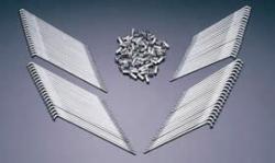 Jeux de rayon en acier chromé