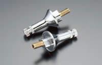 Tige de clignotant en acier chromé