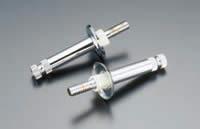 Tige de clignotant standard en acier chromé