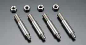 Set de goujons de cale-pieds avant