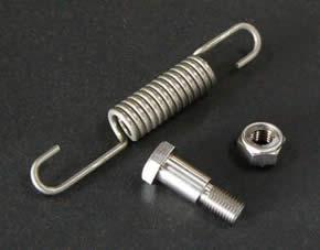 Vis et ressort de béquille latérale