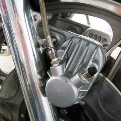 Set de support d'étrier double disque CB 750