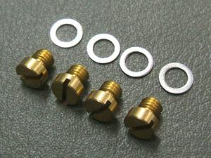 Set de vis de vidange de cuves pour CB 750