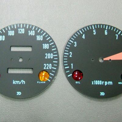 Set de fonds de compteurs pour CB 750 k0