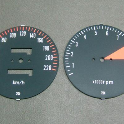 Set de fonds de compteurs pour CB 750