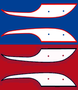 Décalques de réservoir pour T 500