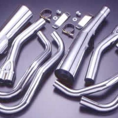 Ligne d'échappement 4en2 type mégaphone